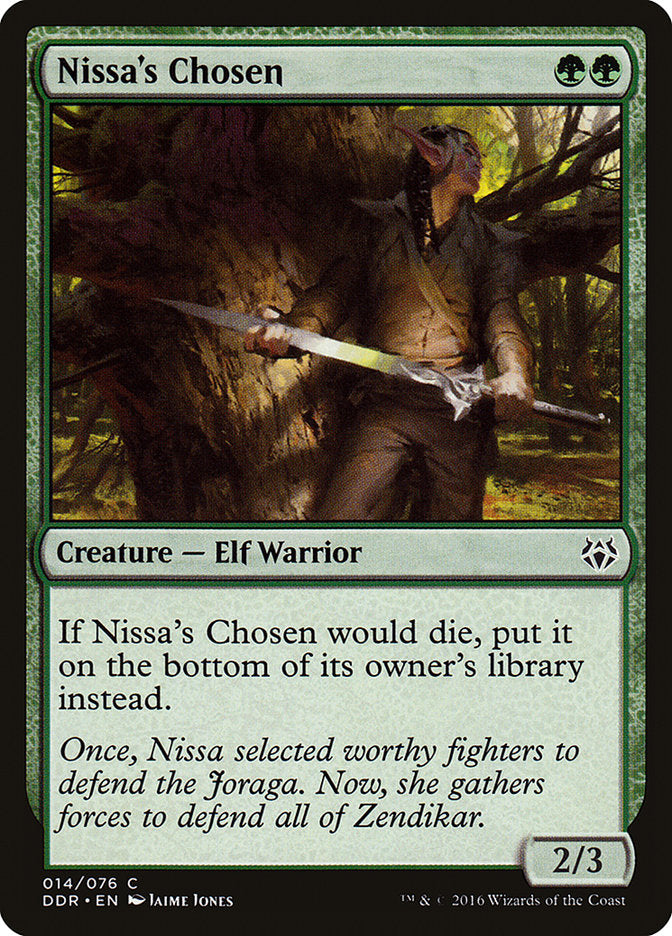 Nissa's Chosen [Duel Decks: Nissa vs. Ob Nixilis] | Boutique FDB TCG