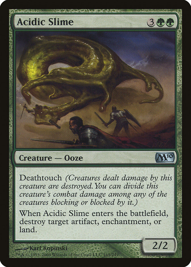 Acidic Slime [Magic 2010] | Boutique FDB TCG