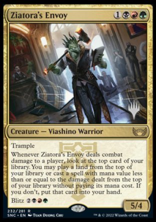 Ziatora's Envoy (Promo Pack) [Streets of New Capenna Promos] | Boutique FDB TCG