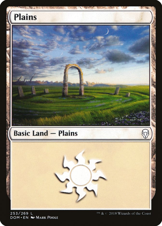 Plains (253) [Dominaria] | Boutique FDB TCG