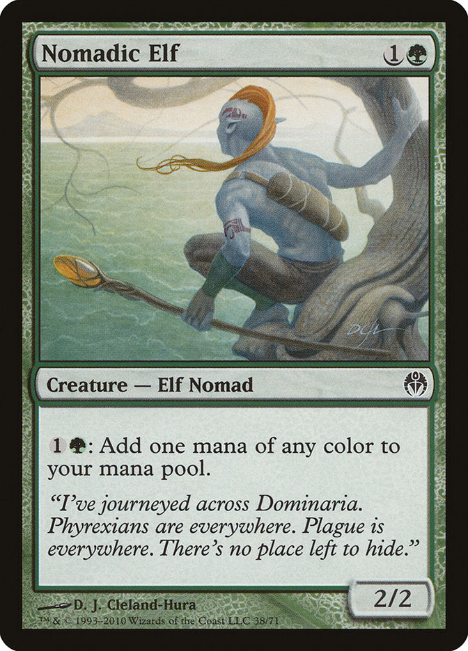 Nomadic Elf [Duel Decks: Phyrexia vs. the Coalition] | Boutique FDB TCG