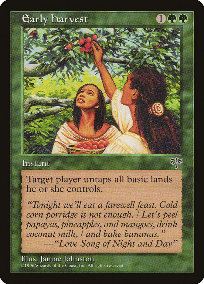 Early Harvest [Mirage] | Boutique FDB TCG