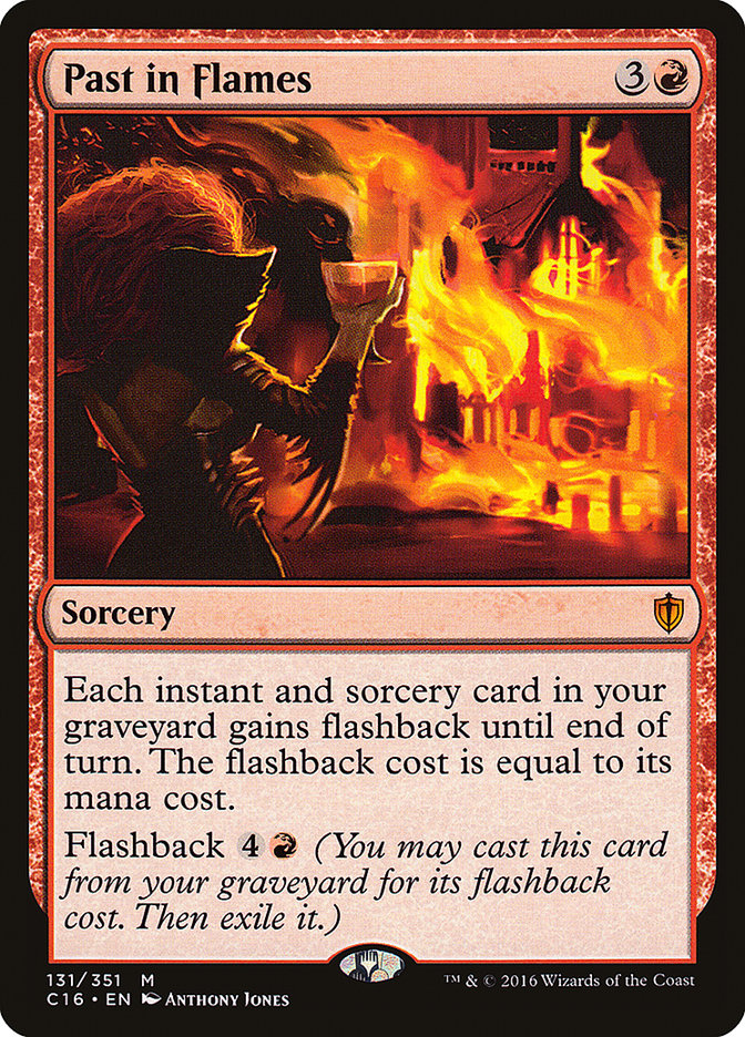 Past in Flames [Commander 2016] | Boutique FDB TCG