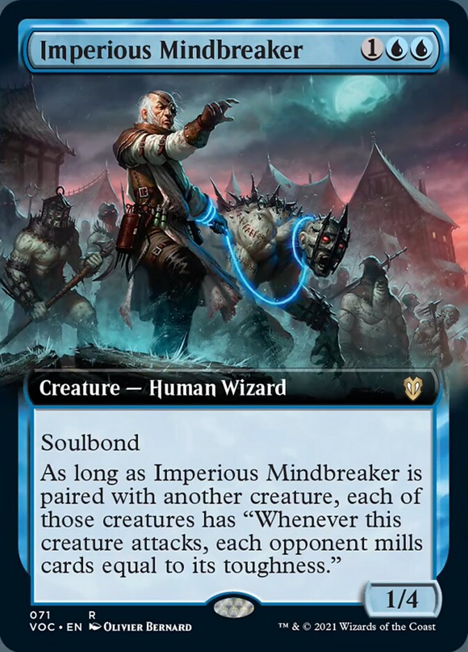 Imperious Mindbreaker (Extended Art) [Innistrad: Crimson Vow Commander] | Boutique FDB TCG