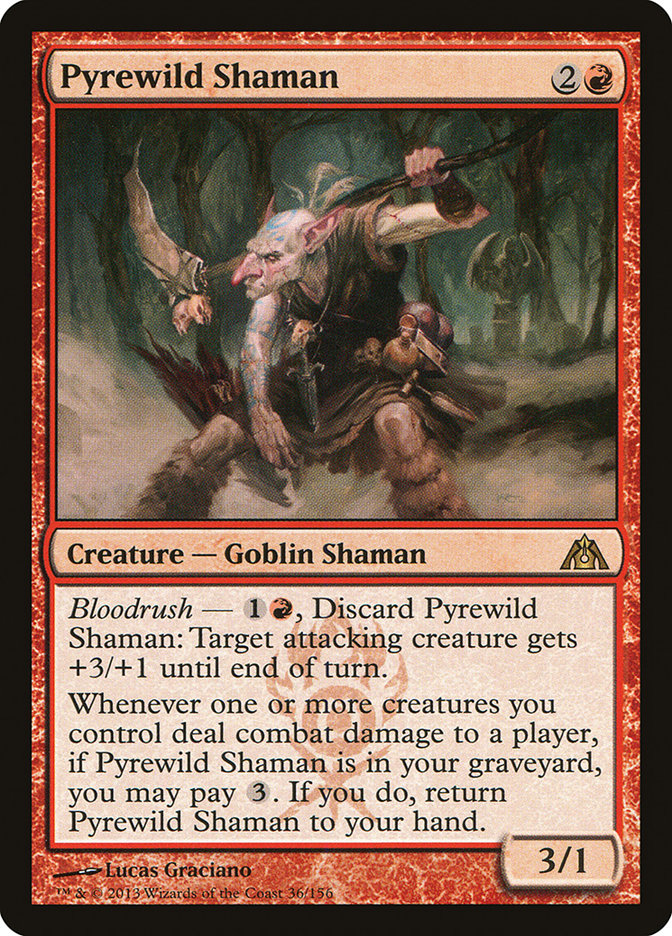 Pyrewild Shaman [Dragon's Maze] | Boutique FDB TCG