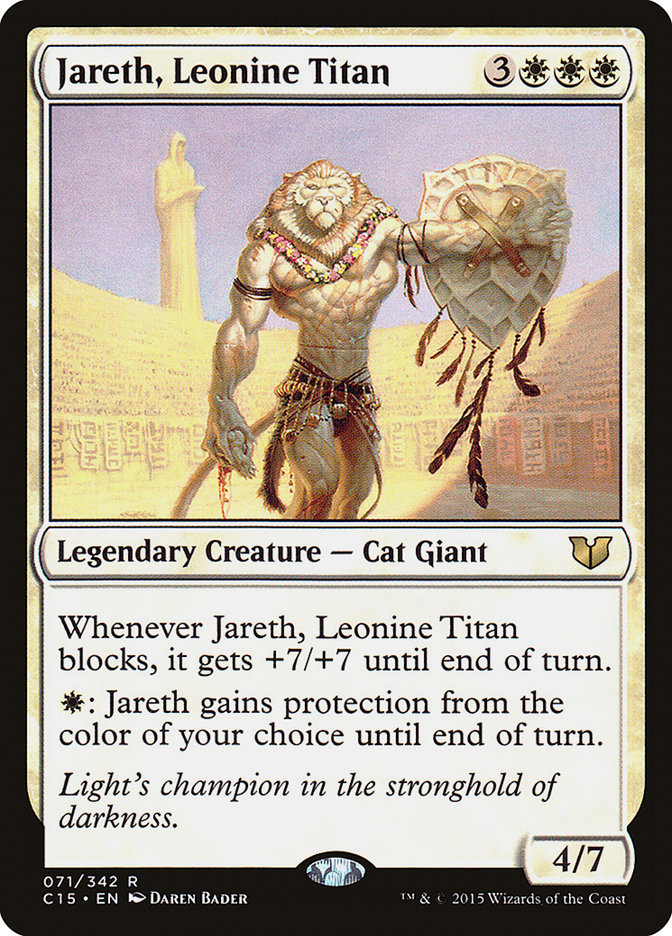 Jareth, Leonine Titan [Commander 2015] | Boutique FDB TCG