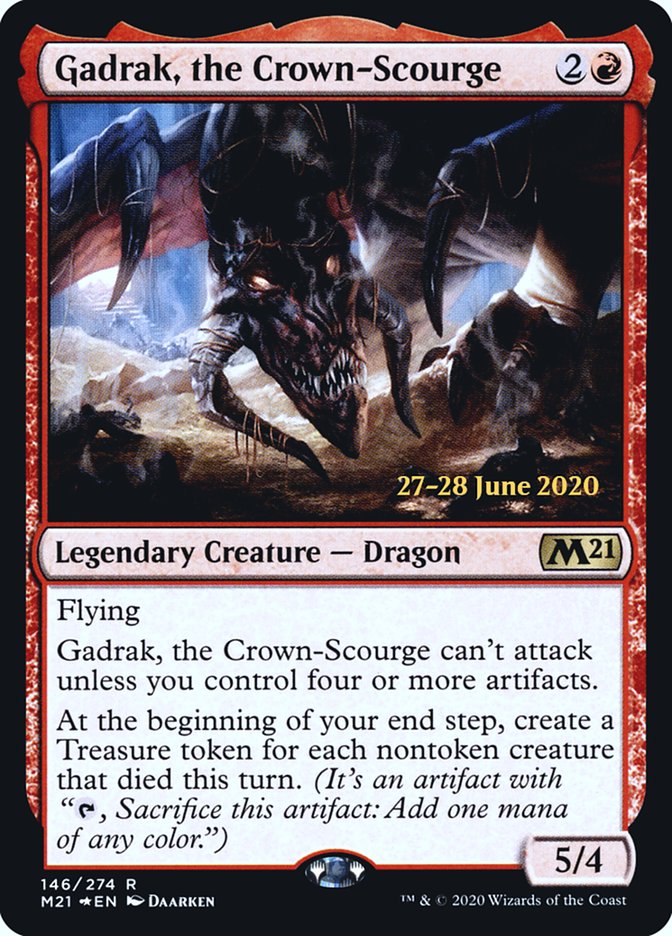 Gadrak, the Crown-Scourge [Core Set 2021 Prerelease Promos] | Boutique FDB TCG