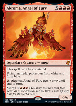 Akroma, Angel of Fury [Time Spiral Remastered] | Boutique FDB TCG
