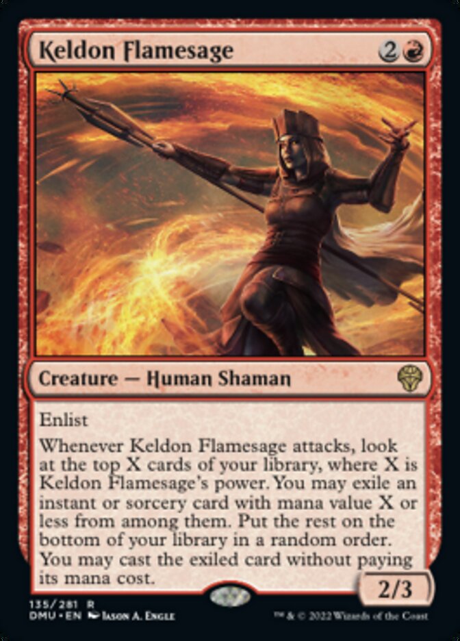 Keldon Flamesage [Dominaria United] | Boutique FDB TCG