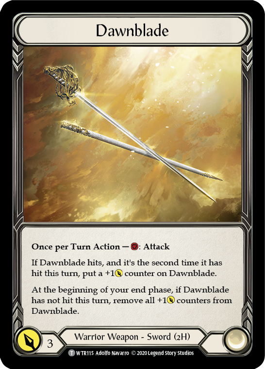 Bravo, Showstopper // Dawnblade [U-WTR038 // U-WTR115] (Welcome to Rathe Unlimited)  Unlimited Normal | Boutique FDB TCG