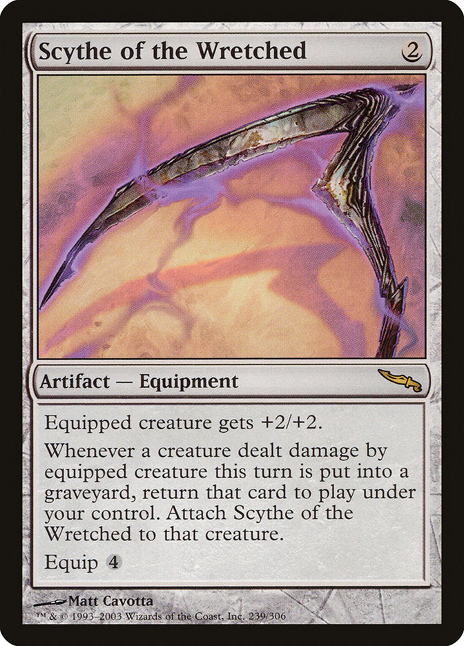Scythe of the Wretched [Mirrodin] | Boutique FDB TCG