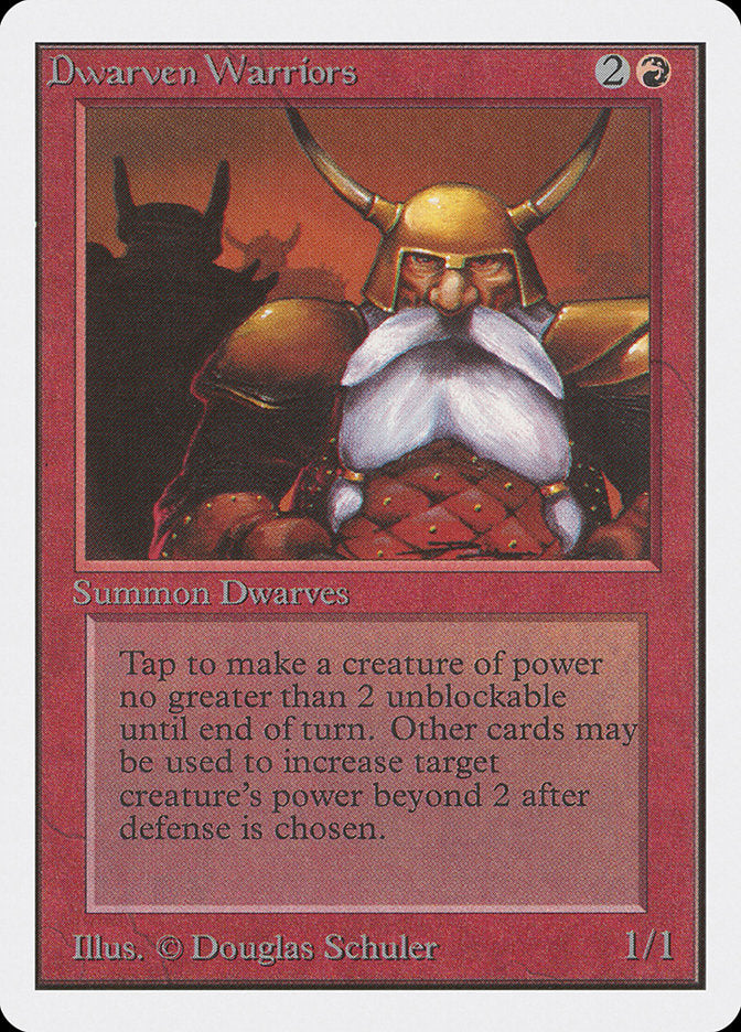 Dwarven Warriors [Unlimited Edition] | Boutique FDB TCG