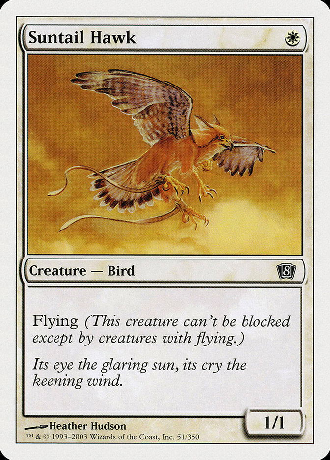 Suntail Hawk [Eighth Edition] | Boutique FDB TCG