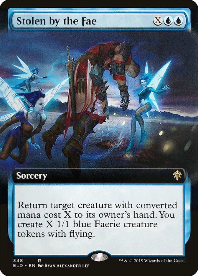 Stolen by the Fae (Extended Art) [Throne of Eldraine] | Boutique FDB TCG
