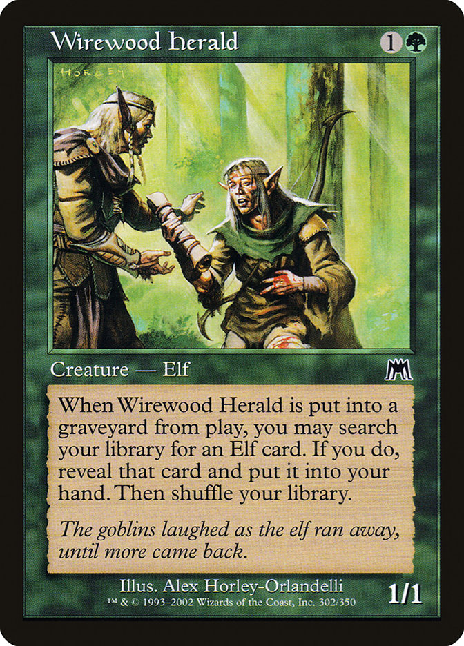 Wirewood Herald [Onslaught] | Boutique FDB TCG