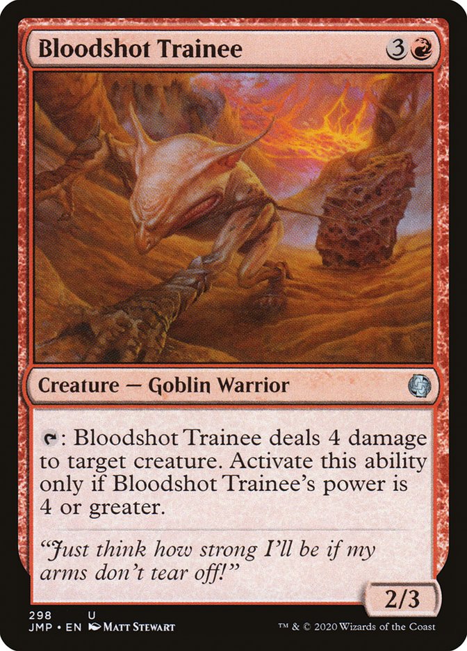 Bloodshot Trainee [Jumpstart] | Boutique FDB TCG