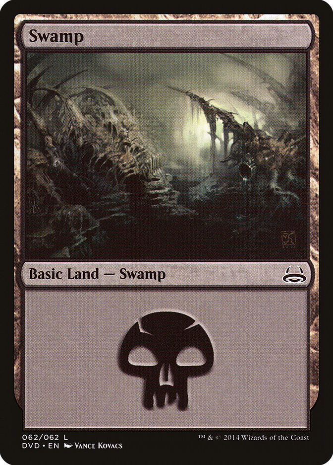 Swamp (62) (Divine vs. Demonic) [Duel Decks Anthology] | Boutique FDB TCG