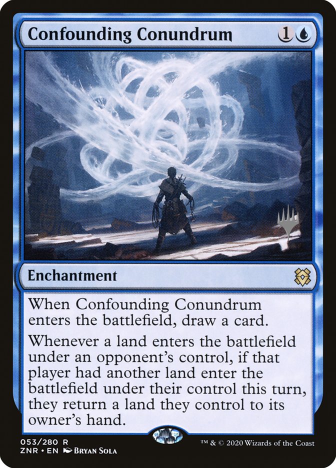 Confounding Conundrum (Promo Pack) [Zendikar Rising Promos] | Boutique FDB TCG