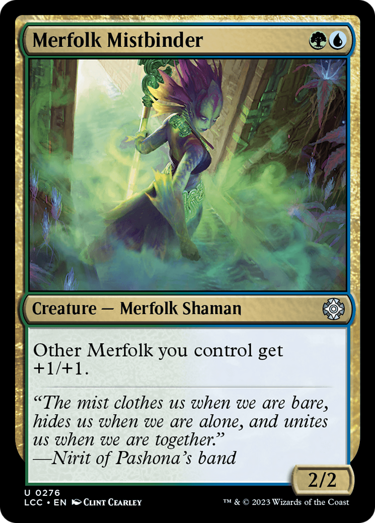 Merfolk Mistbinder [The Lost Caverns of Ixalan Commander] | Boutique FDB TCG