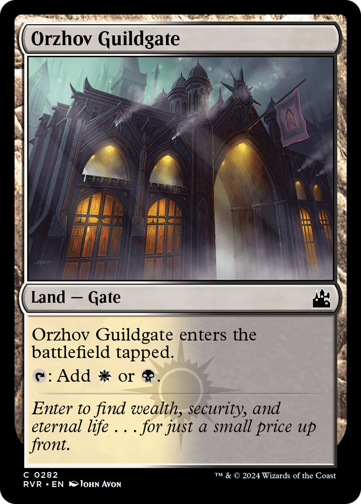 Orzhov Guildgate [Ravnica Remastered] | Boutique FDB TCG