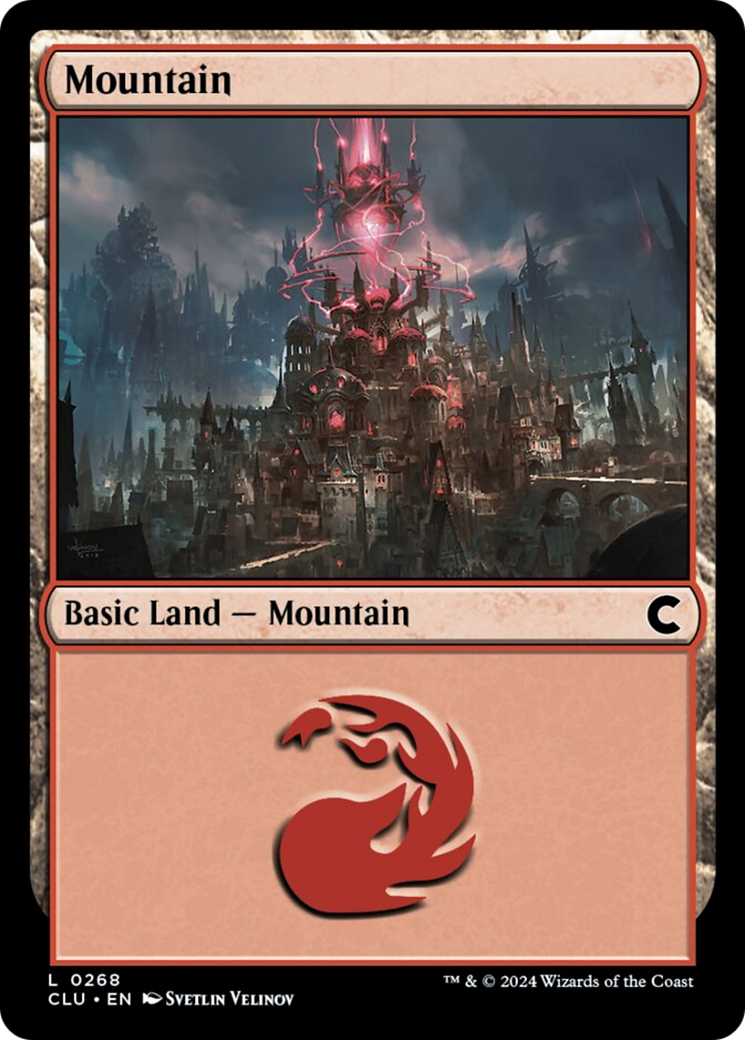 Mountain (0268) [Ravnica: Clue Edition] | Boutique FDB TCG