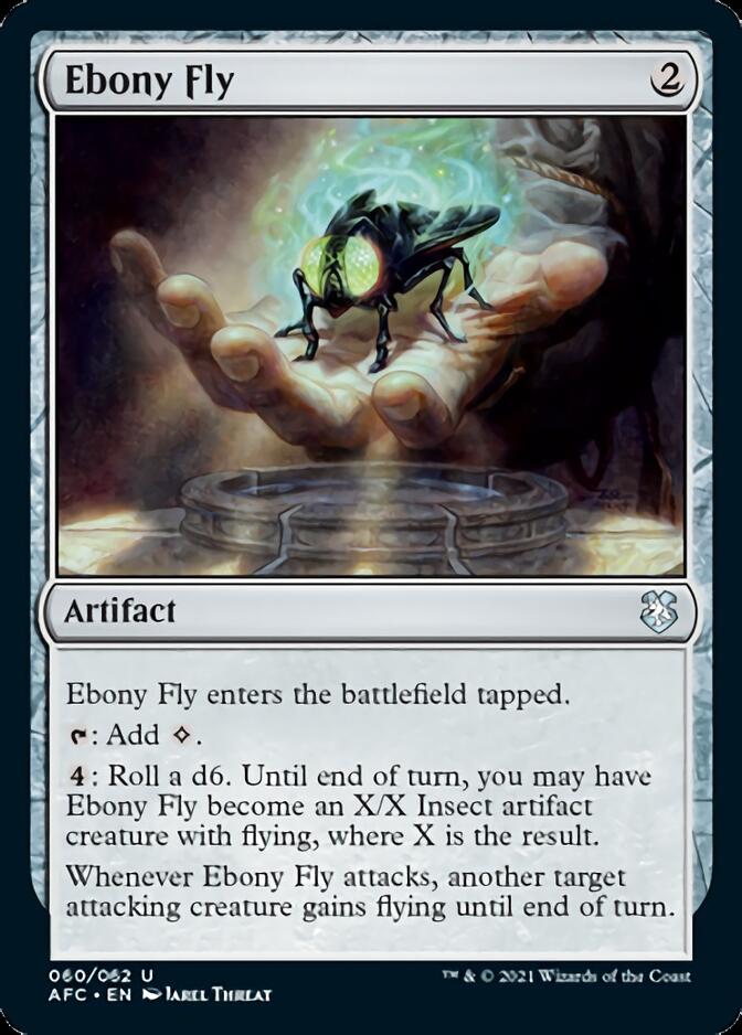 Ebony Fly [Dungeons & Dragons: Adventures in the Forgotten Realms Commander] | Boutique FDB TCG