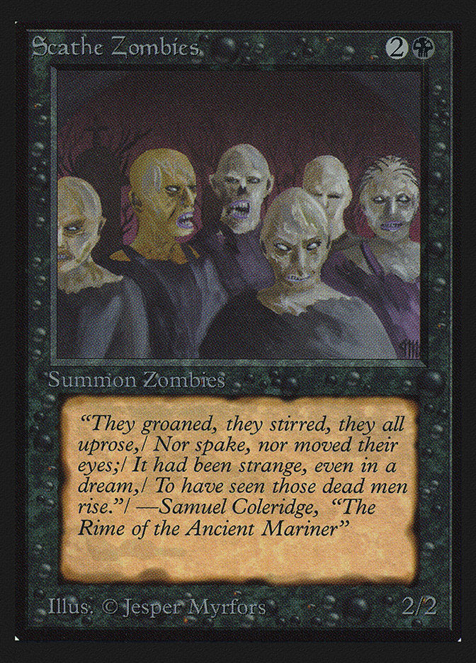 Scathe Zombies [International Collectors' Edition] | Boutique FDB TCG