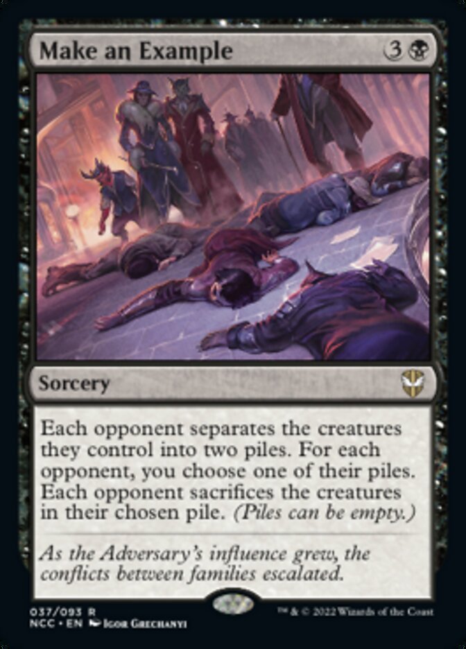 Make an Example [Streets of New Capenna Commander] | Boutique FDB TCG