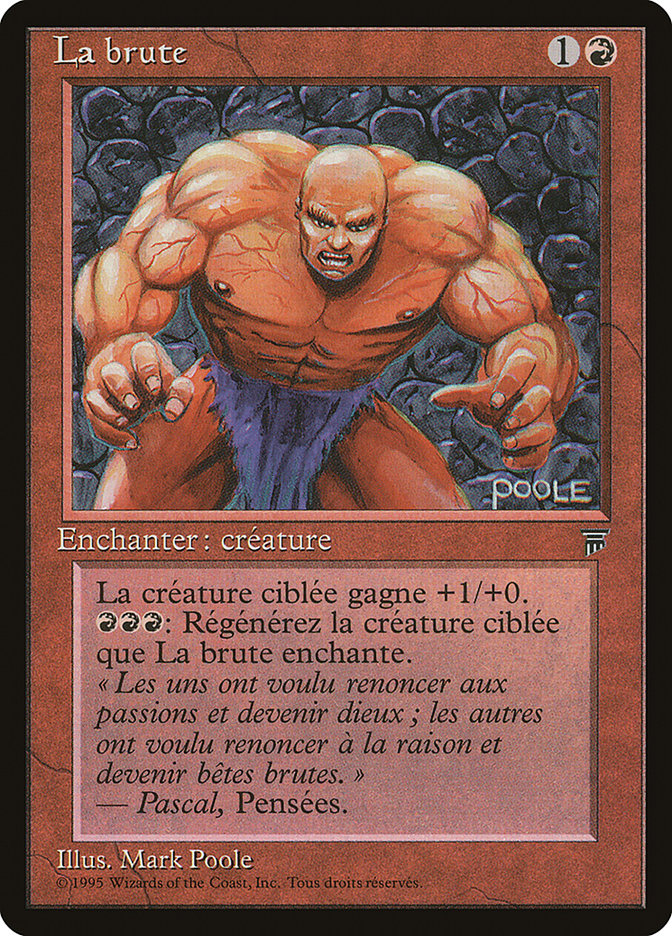 The Brute (French) - "La Brute" [Renaissance] | Boutique FDB TCG