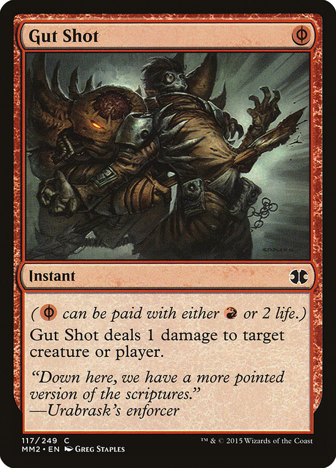 Gut Shot [Modern Masters 2015] | Boutique FDB TCG