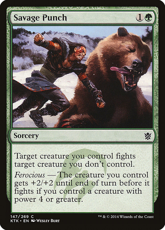 Savage Punch [Khans of Tarkir] | Boutique FDB TCG