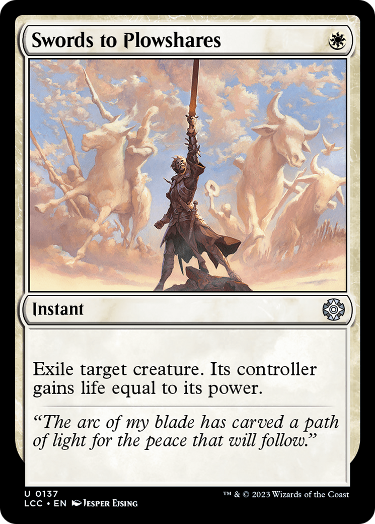 Swords to Plowshares [The Lost Caverns of Ixalan Commander] | Boutique FDB TCG