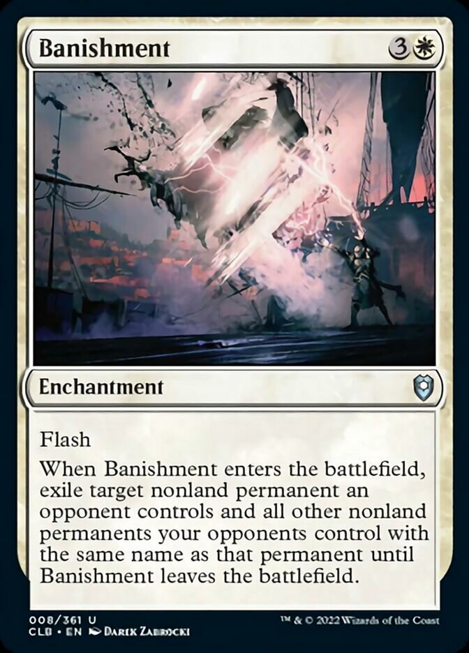 Banishment [Commander Legends: Battle for Baldur's Gate] | Boutique FDB TCG