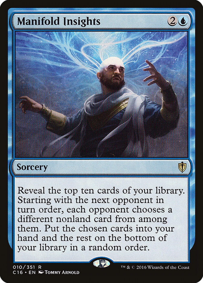 Manifold Insights [Commander 2016] | Boutique FDB TCG