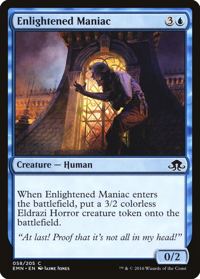 Enlightened Maniac [Eldritch Moon] | Boutique FDB TCG