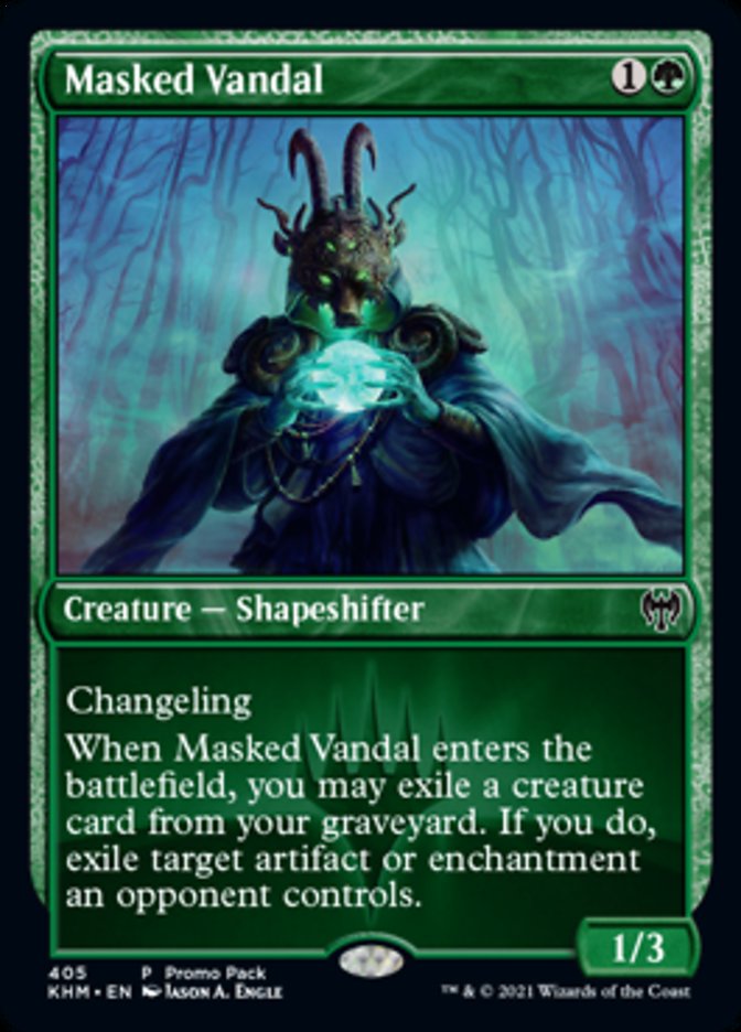 Masked Vandal (Promo Pack) [Kaldheim Promos] | Boutique FDB TCG