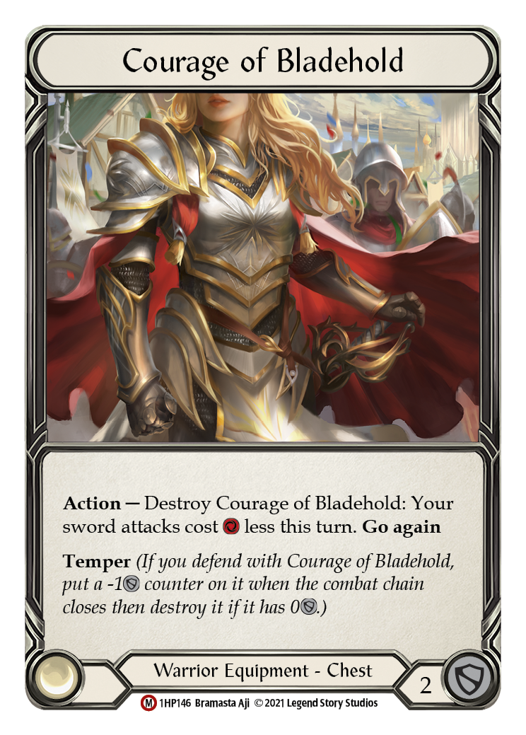 Courage of Bladehold [1HP146] (History Pack 1) | Boutique FDB TCG