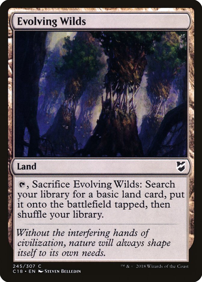 Evolving Wilds [Commander 2018] | Boutique FDB TCG