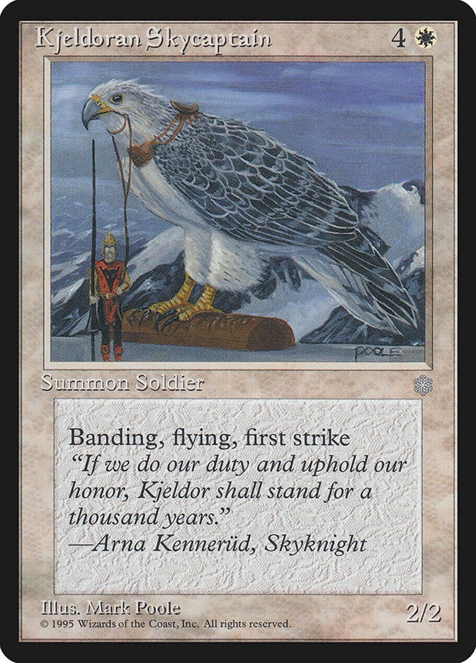 Kjeldoran Skycaptain [Ice Age] | Boutique FDB TCG