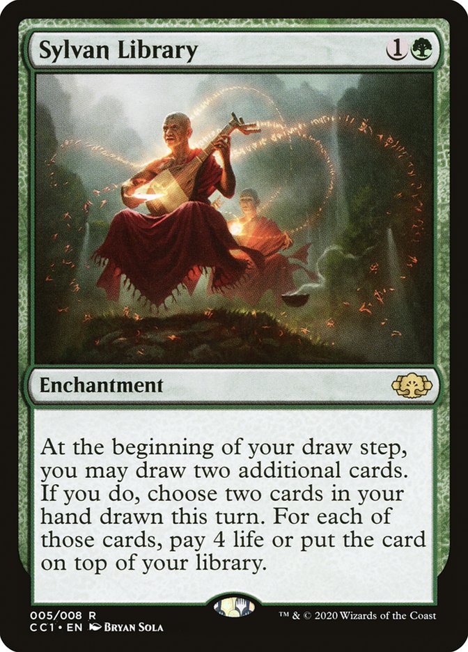 Sylvan Library [Commander Collection: Green] | Boutique FDB TCG