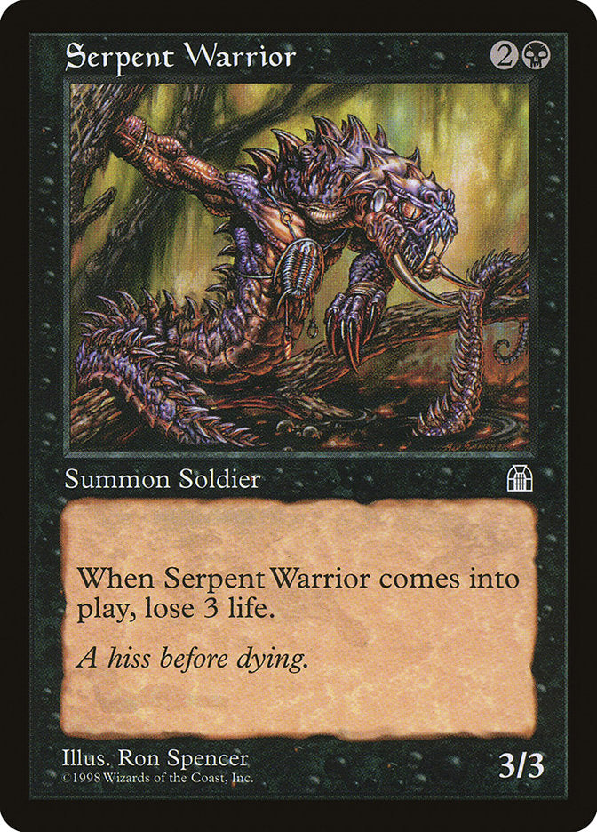 Serpent Warrior [Stronghold] | Boutique FDB TCG
