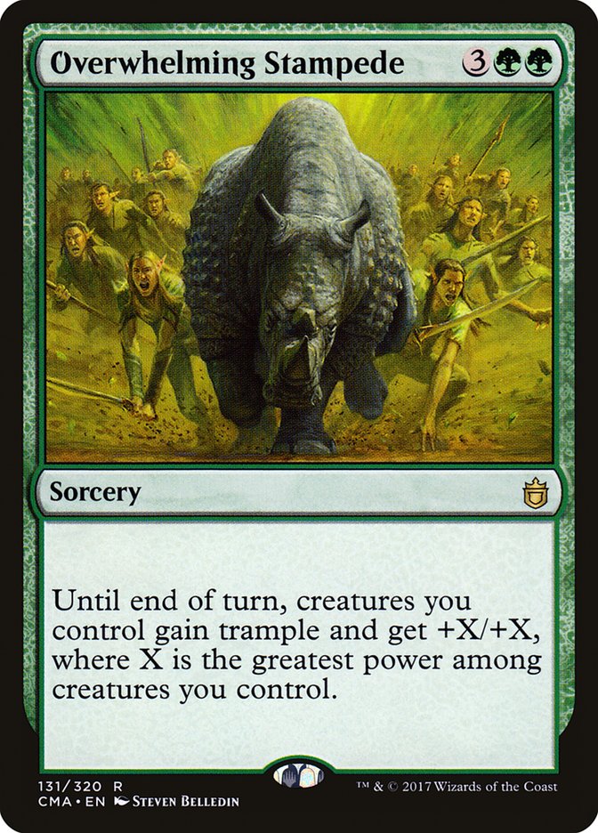 Overwhelming Stampede [Commander Anthology] | Boutique FDB TCG