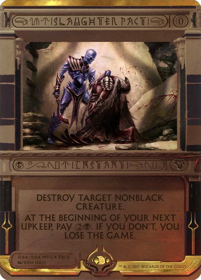 Slaughter Pact (Invocation) [Amonkhet Invocations] | Boutique FDB TCG