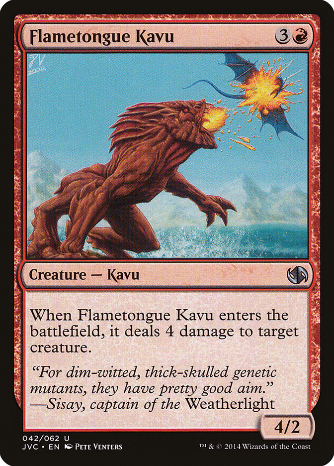 Flametongue Kavu [Duel Decks Anthology] | Boutique FDB TCG