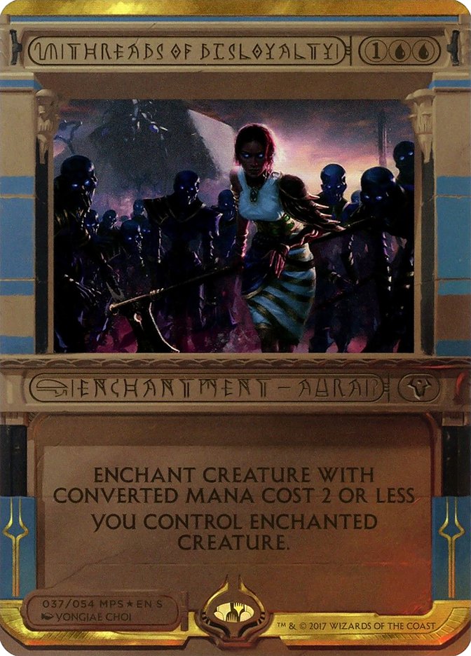 Threads of Disloyalty (Invocation) [Amonkhet Invocations] | Boutique FDB TCG