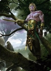 Tyvar Kell Art Card [Kaldheim Art Series] | Boutique FDB TCG