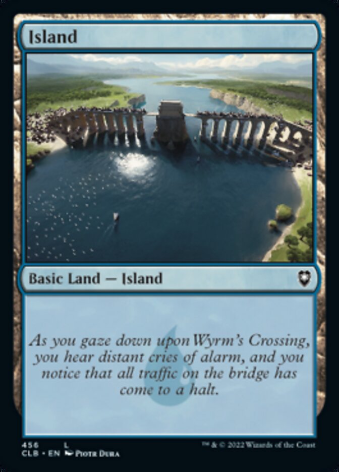 Island (456) [Commander Legends: Battle for Baldur's Gate] | Boutique FDB TCG