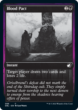 Blood Pact [Innistrad: Double Feature] | Boutique FDB TCG