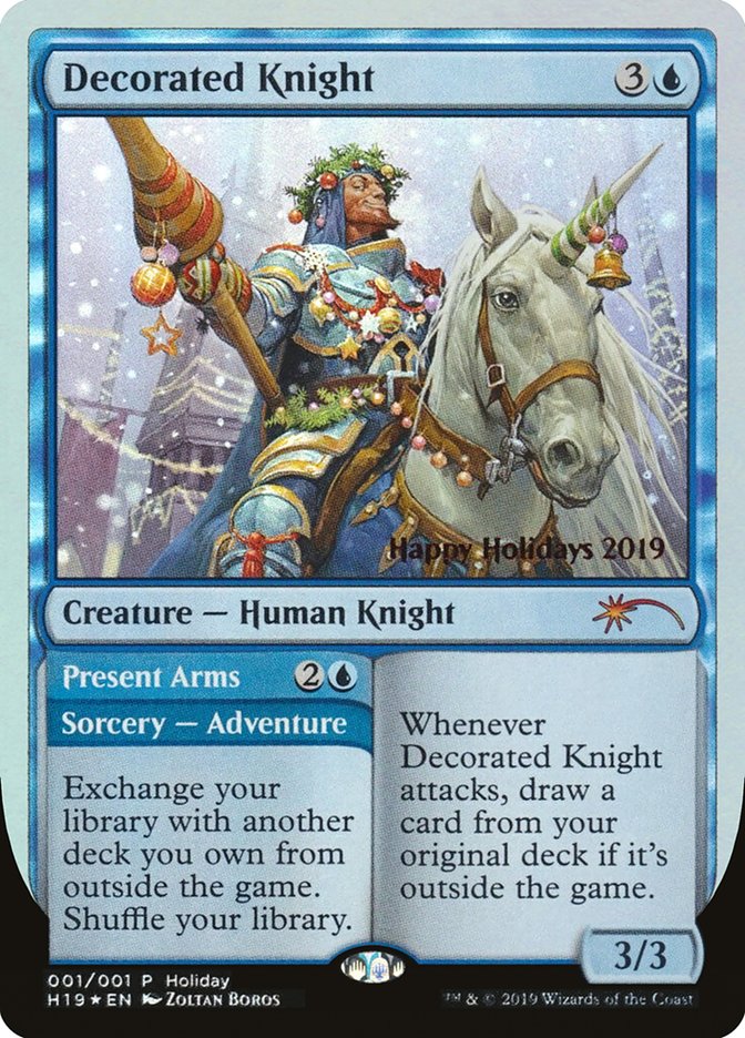 Decorated Knight // Present Arms [Happy Holidays] | Boutique FDB TCG