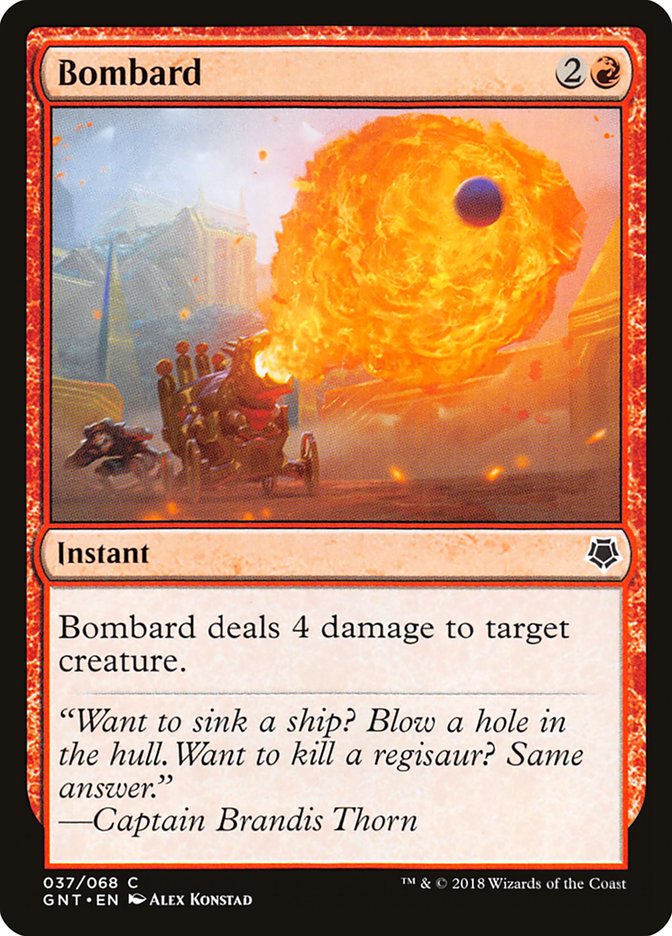 Bombard [Game Night 2018] | Boutique FDB TCG